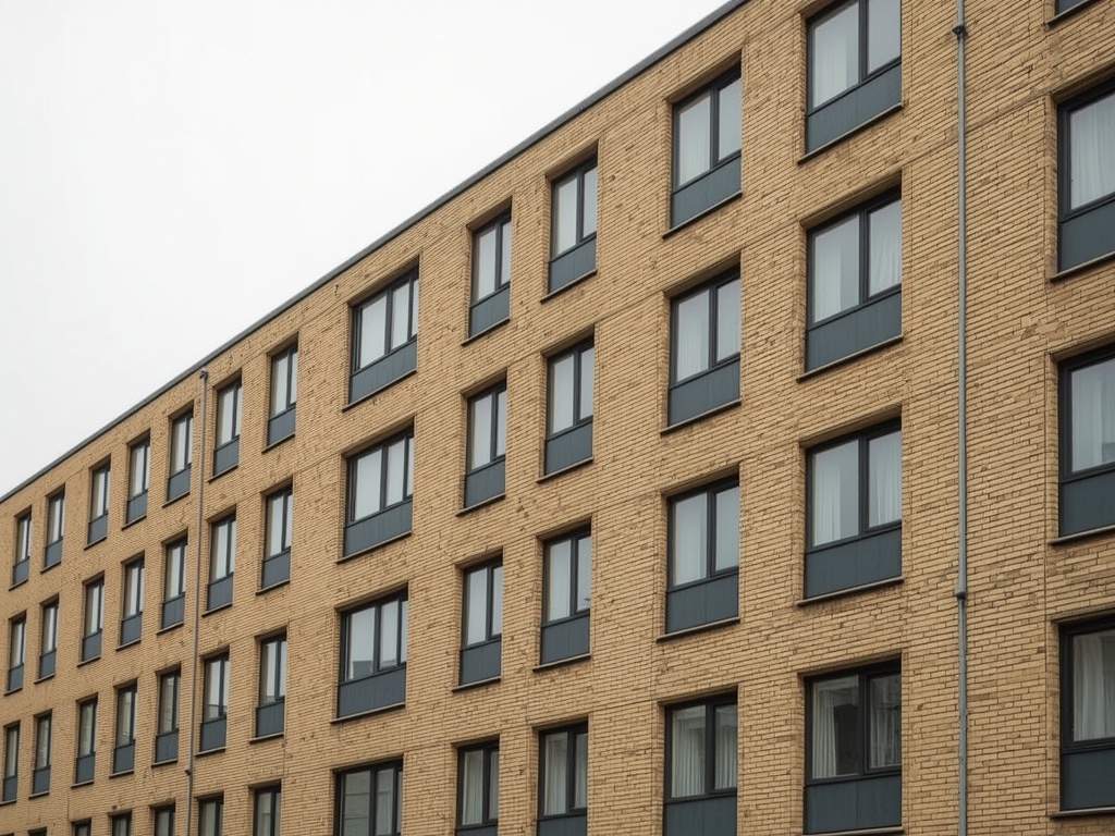 appartementencomplex in Stein met vernieuwde antracietkleurige kunststof kozijnen