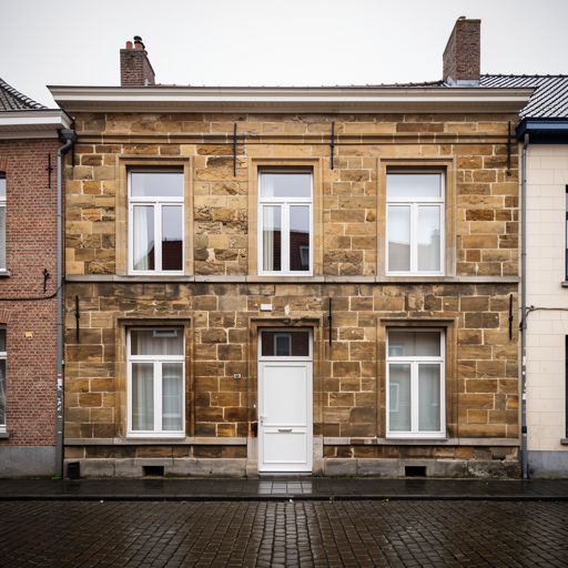 foto van ouderwetse huizen