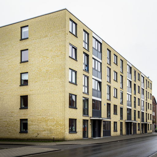 appartementencomplex in Meerssen met vernieuwde antracietkleurige kunststof kozijnen