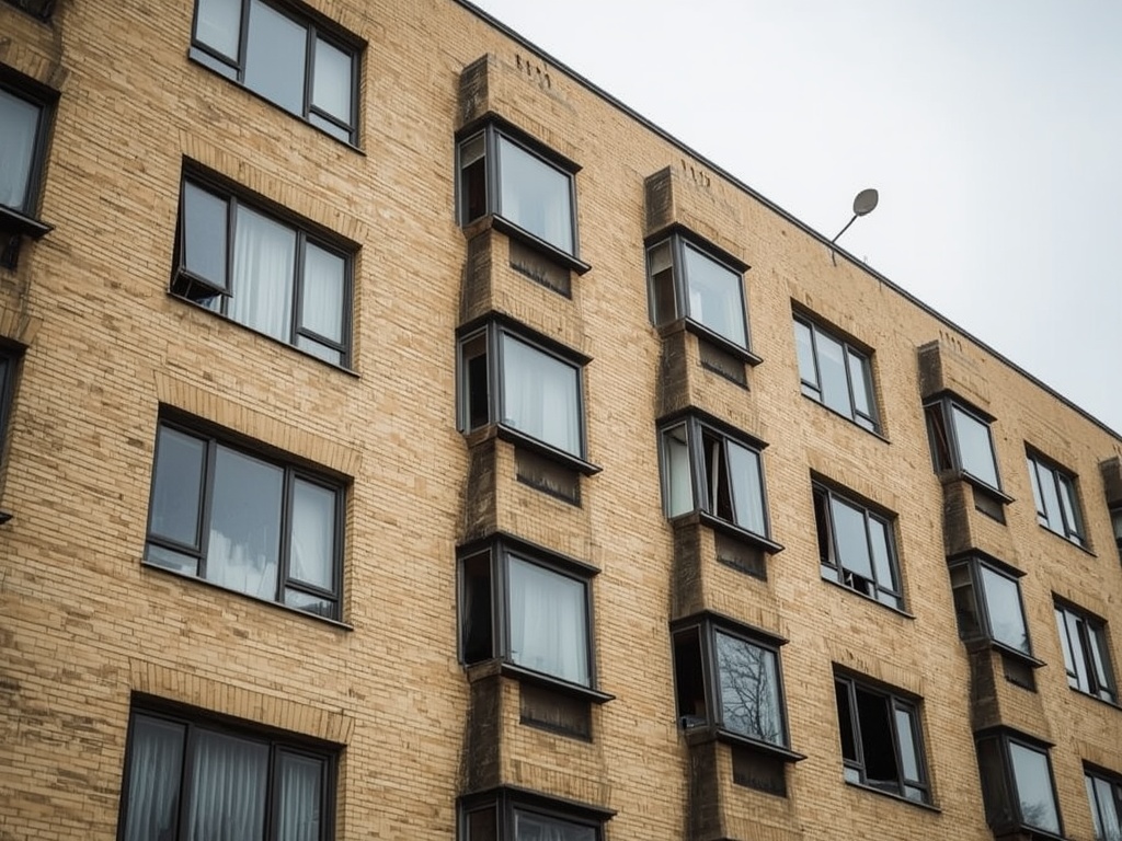 appartementencomplex in Echt met vernieuwde antracietkleurige kunststof kozijnen