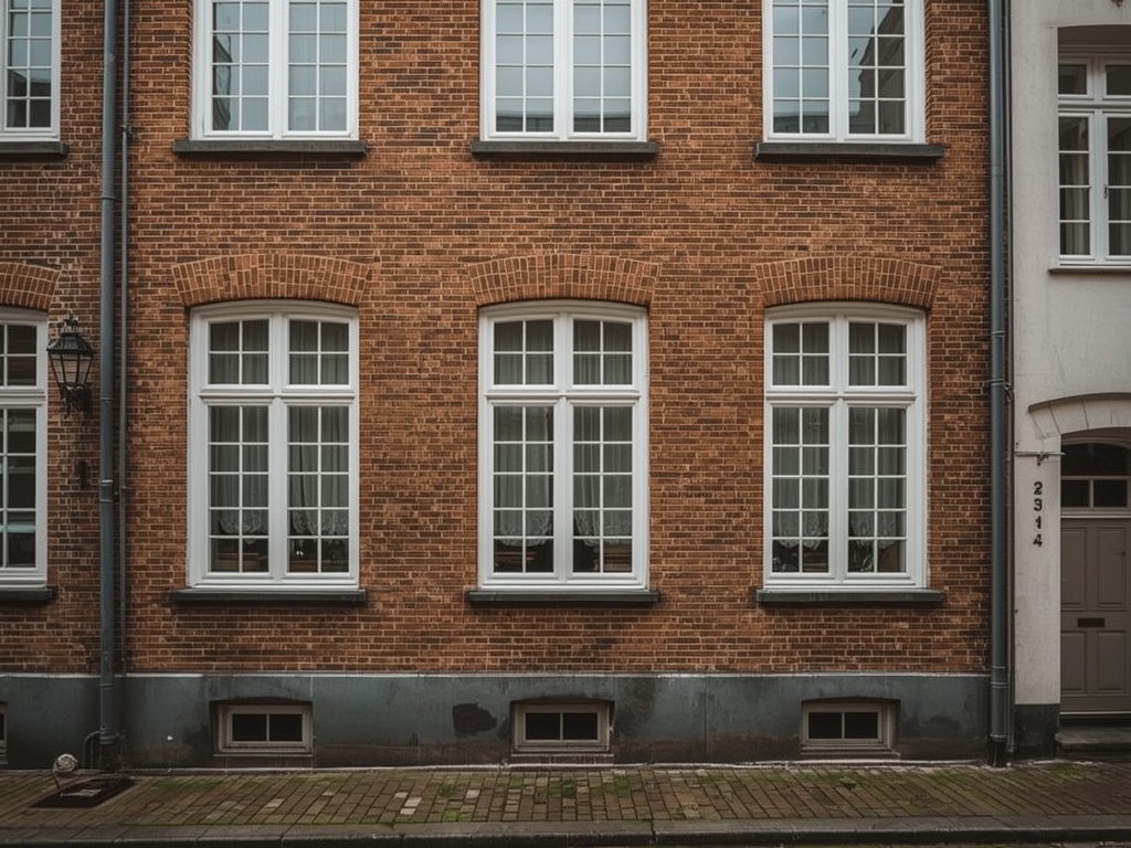 foto van ouderwetse huizen